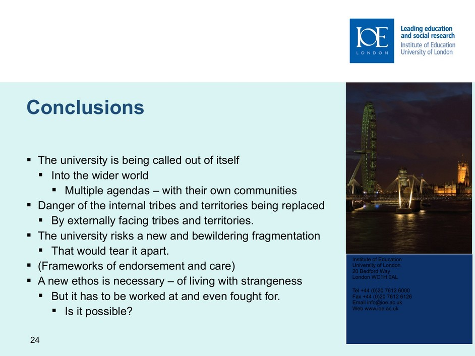 Slide 24, conclusions, English original